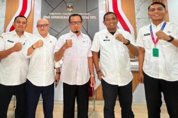 Disdukcapil Dharmasraya kerjasama pemanfaatan data kependudukan dengan OPD