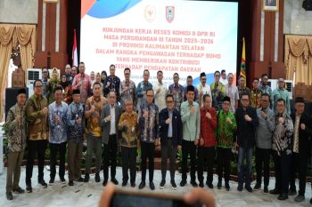 Bupati Kotabaru Hadiri Kunker Reses Komisi II DPR RI