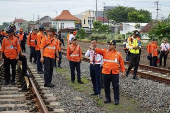 Daop 8 cek lintasan KA jelang Lebaran 2026