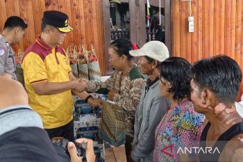 Polda Kalteng salurkan bantuan sosial untuk korban kebakaran Mendawai