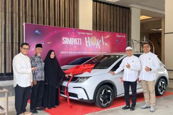 Pelanggan Telkomsel di Bima Raih BYD dari Simpati Hoki