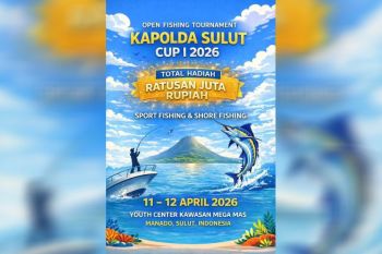 "Open Fishing Tournament Kapolda Sulut Cup I" gerakkan wisata bahari