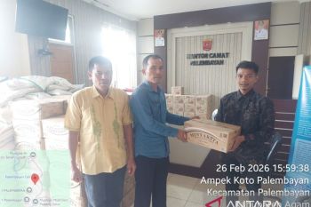 Pemkab Agam salurkan 4.192 paket sembako bagi penyintas