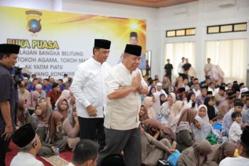 Gubernur Babel: Buka puasa bersama ajang perkuat sinergi pembangunan