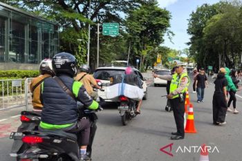 Polisi lakukan rekayasa lalu lintas saat kirab Imlek Nusantara