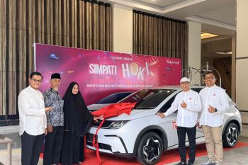 Pelanggan Telkomsel dapatkan mobil listrik lewat program Simpati Hoki