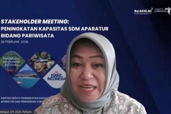 Kementerian Pariwisata tingkatkan kapasitas SDM aparatur bidang pariwisata