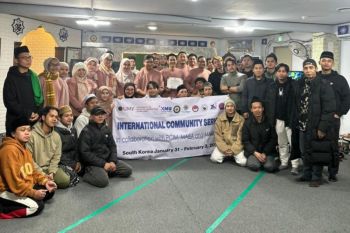 14 mahasiawa MARS UMY ikuti Program Pengabdian Masyarakat di Korsel