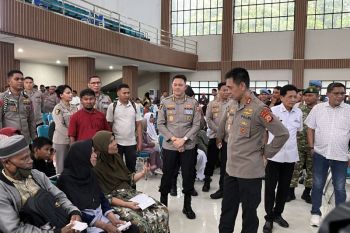 Polda Maluku gelar bakti kesehatan gratis untuk 547 masyarakat Batu Merah, ini kata Kapolda