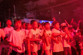 Melihat semarak Koko'o, tradisi bangunkan sahur di Gorontalo