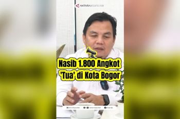 Nasib 1.800angkot 'tua' di Kota Bogor