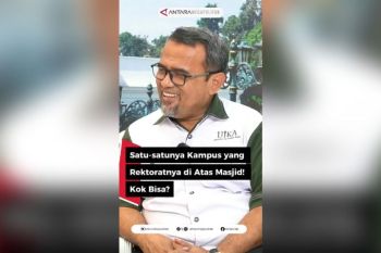 Satu-satunya kampus yang rektoratnya di atas Masjid!, kok bisa?