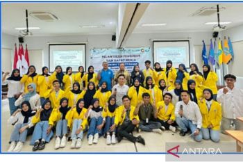 Bangun sinergi mahasiswa, UT Serang lantik pengurus Ormawa IKM