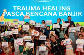 Anak-anak korban banjir Mandalika dapat pendampingan trauma healing