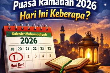Hari ini puasa keberapa? Cek kalender Ramadhan 2026 versi Muhammadiyah