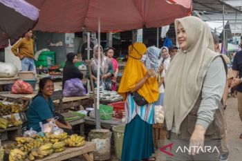 Wagub NTB sidak Pasar Amahami, Harga pokok stabil jelang Lebaran