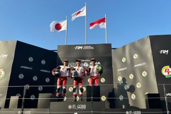 Pebalap muda Astra Honda tampil kencang di laga pembuka Moto4 Asia Cup Buriram