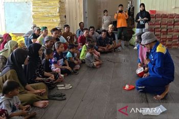 Dinsos Kaltim berikan terapi untuk korban kebakaran Paser