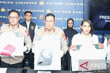 Polres Karawang ungkap jasad perempuan yang ditemukan di kawasan KJIE