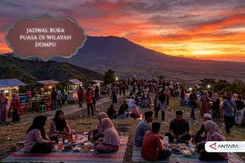 Jadwal buka puasa hari ini di Dompu, Jumat 6 Maret 2026