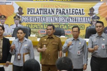 Kanwil Kemenkum: 972 paralegal garda terdepan perluasan akses hukum warga Barito Selatan