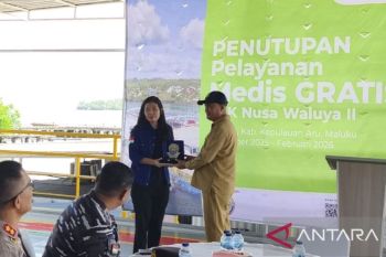 RS Kapal Nusa Waluya II layani 5.445 pasien di Kepulauan Aru Maluku selama delapan pekan