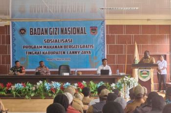 Bupati Lanny Jaya minta bahan pangan lokal dimanfaatkan pada pelaksanaan program MBG