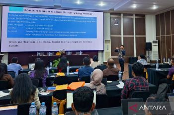 BBP NTT meningkatkan kemahiran berbahasa Indonesia 50 tenaga profesional