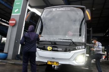 Pemeriksaan kelayakan armada bus jelang mudik Lebaran