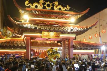 Perayaan Cap Go Meh di Gorontalo dipadati ribuan warga