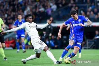 Getafe permalukan Real Madrid 1-0 di Santiago Bernabeu
