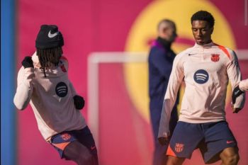 Barcelona umumkan Kounde dan Balde absen beberapa pekan karena cedera