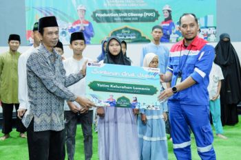 PT Pertamina Lubricants beri santunan pendidikan untuk 130 anak di Ring I Cilacap