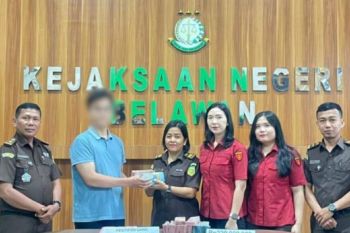 Kejari Belawan terima uang pengganti dalam perkara korupsi dana BOS