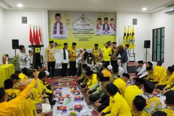 Golkar instruksikan kader kawal pembangunan huntap pascabencana