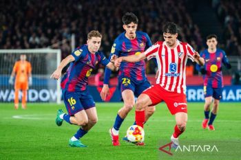 Atletico Madrid ke final Piala Raja walau takluk dari Barcelona