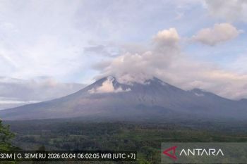 Aktivitas Gunung Semeru masih didominasi gempa letusan