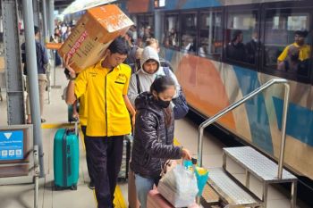 Kereta ekonomi jadi pilihan utama pemudik Lebaran 2026