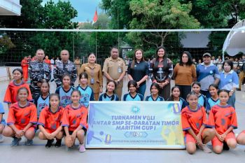 Pemkot Kupang mendukung turnamen bola voli tingkat SMP se-daratan Timor