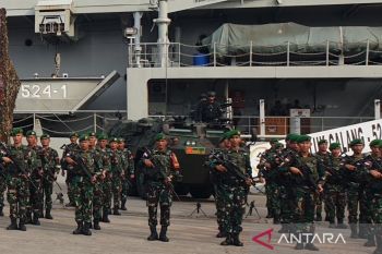 TNI membebaskan empat WNI yang diculik di perairan Gabon