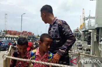 Lanal Aru Maluku edukasi maritim ke masyarakat pada Operasi Trisila