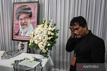 Iran Embassy in Jakarta holds prayer for Ayatollah Ali Khamenei