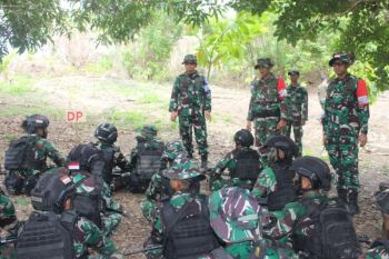 Korem-132/Tadulako tingkatkan kesiapan prajurit Satgas Pamtas RI-PNG