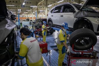 Jelang musim mudik, bengkel mobil mulai diserbu masyarakat