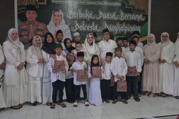 Perkuat silaturahmi, Polresta Pangkalpinang buka puasa bersama anggota