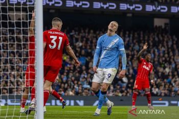 Manchester City harus berbagi poin usai ditahan imbang Nottingham 2-2