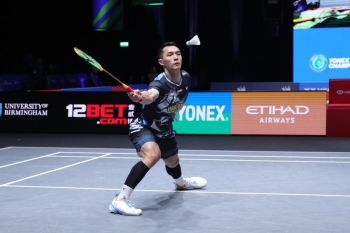 Jonatan akui kurang sabar saat kalah dari Lin Chun-Yi di All England