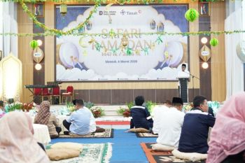 Safari Ramadhan, PT Timah pererat silaturahmi dan tebar kepedulian di Mentok