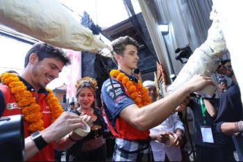 Pembalap MotoGP menyapa komunitas Honda di Bali