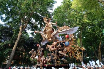 Ini karya ogoh-ogoh terbaik kreasi anak muda Denpasar
